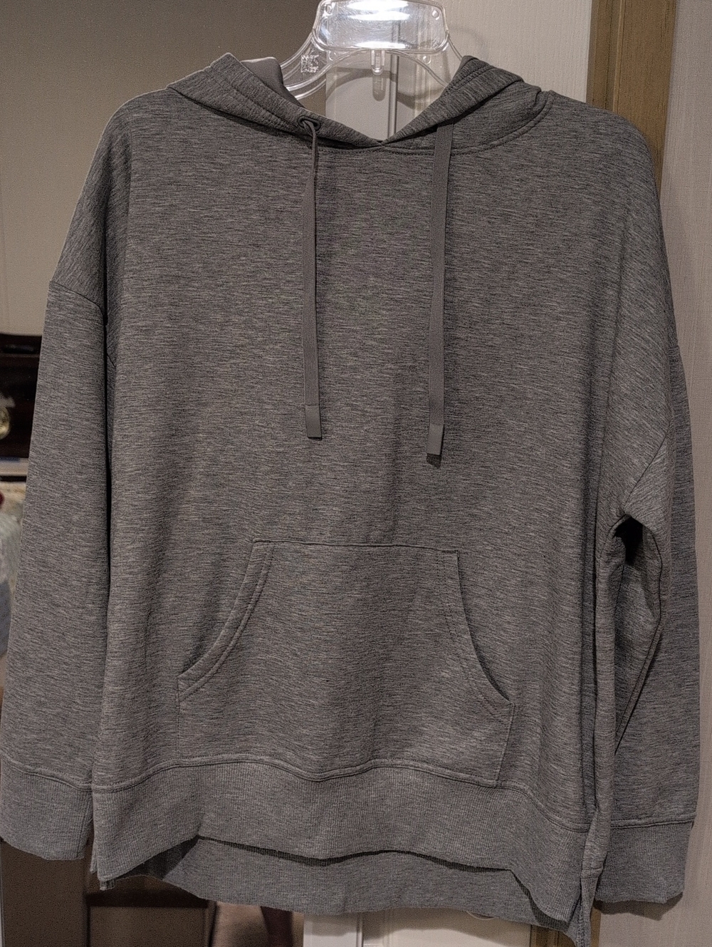 Athletic Works Men's Heather Gray Crewneck Hoodie